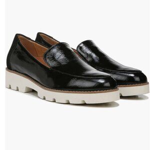 Vionic Kensley Loafers Black Leather Chunky Light Academia Twee Grunge Women 11